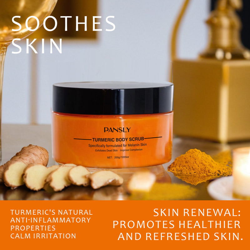 Turmeric Body Scrub Cream