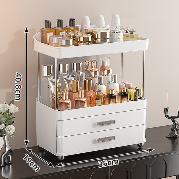 2 Drawers Makeup Organizer