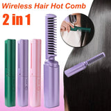 Professional Wireless Hair Straightener