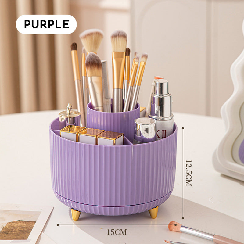 360 Rotating Makeup Brush Holder